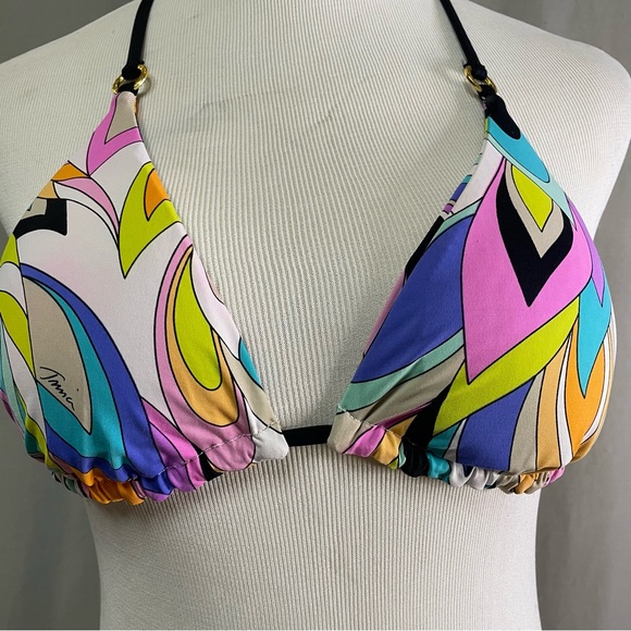 TRINA TURK 2-pc  St. Tropez Triangle Top & Side-Tie Bottom BIKINI Size s… - Picture 2 of 6